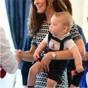 Rachel Riley Baby White Cotton Navy Trim Peter Pan Collar Shirt 12 M